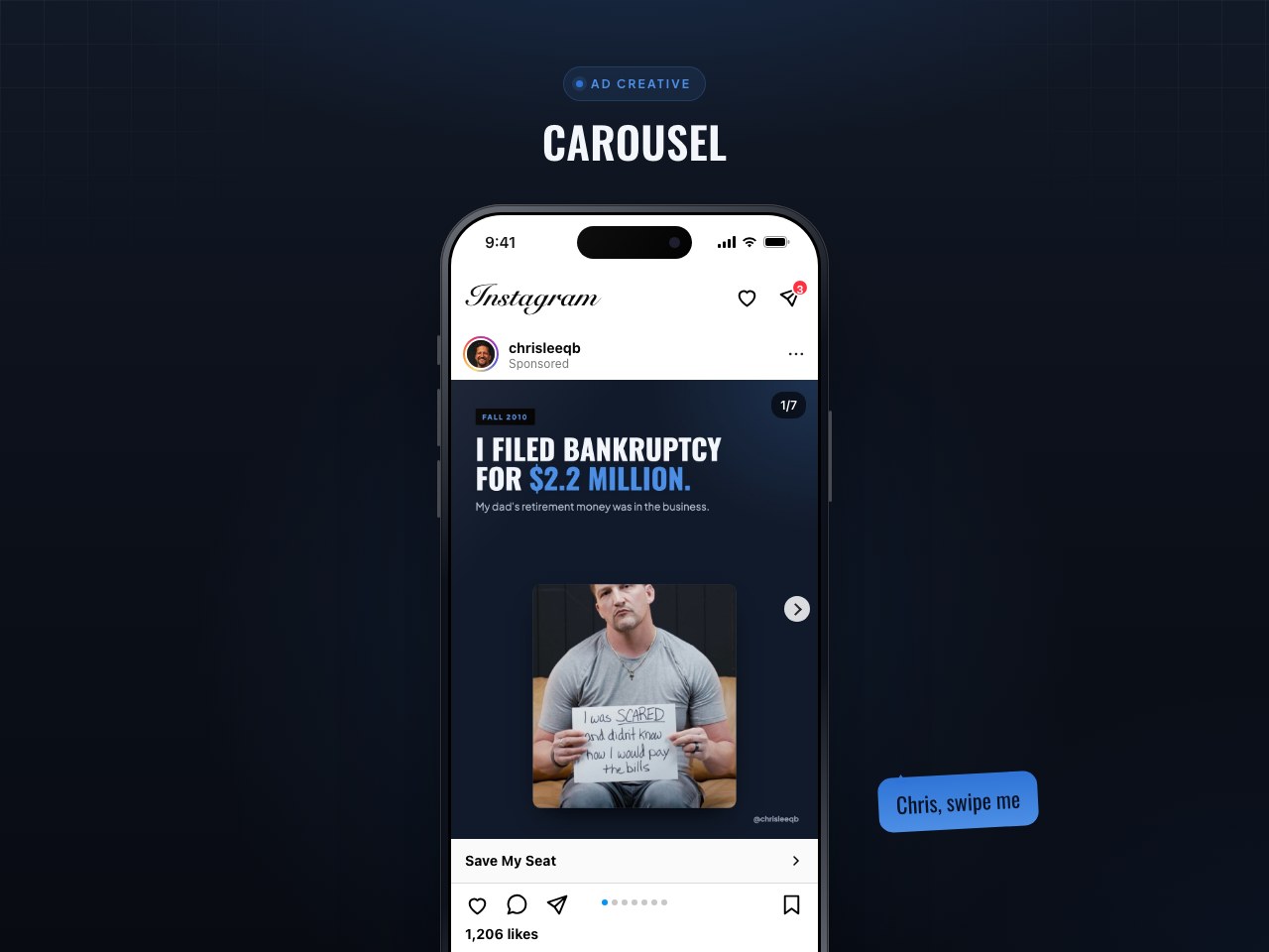 Carousel preview